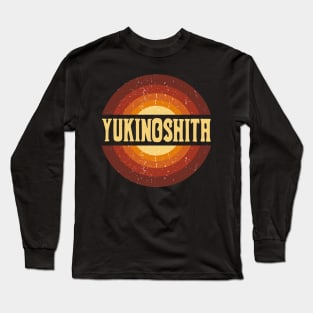 Vintage Proud Name Yukinoshita Birthday Gifts Circle Long Sleeve T-Shirt